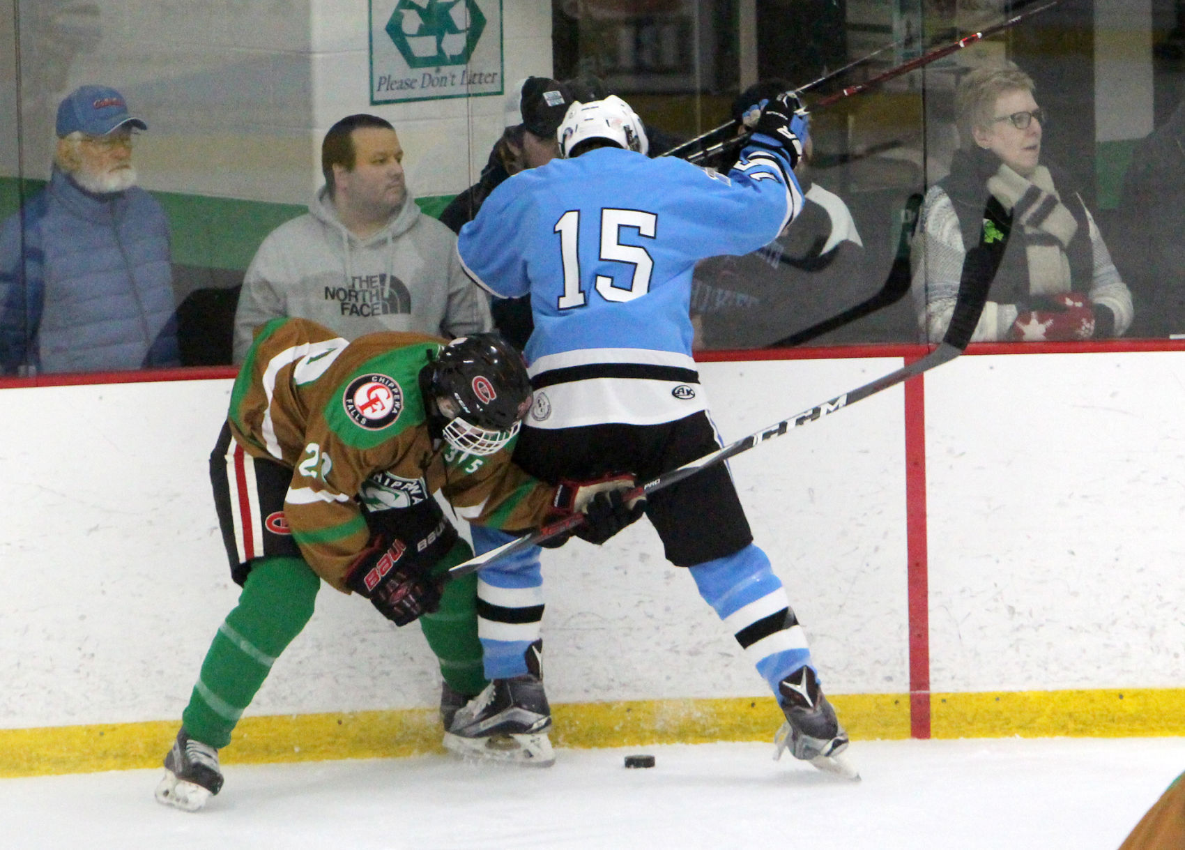 Eau Claire North at Chi-Hi boys hockey 1-8-19